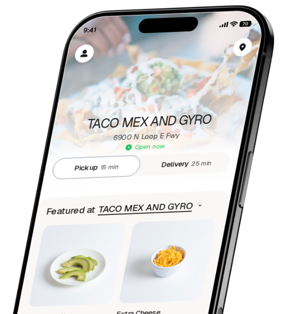 TACO MEX AND GYRO app preview
