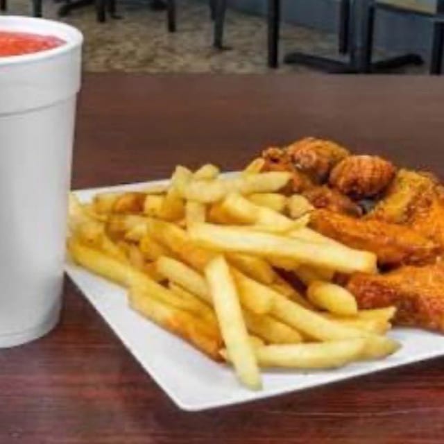 6 Pieces Wings Combo.