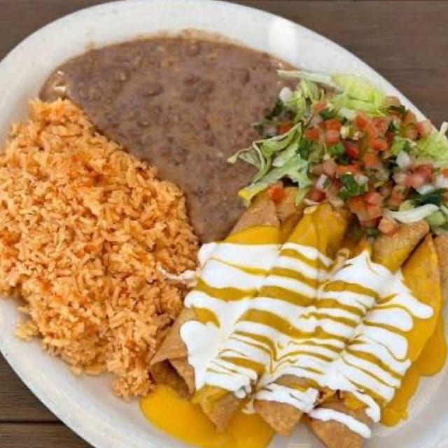 Flautas Plate.