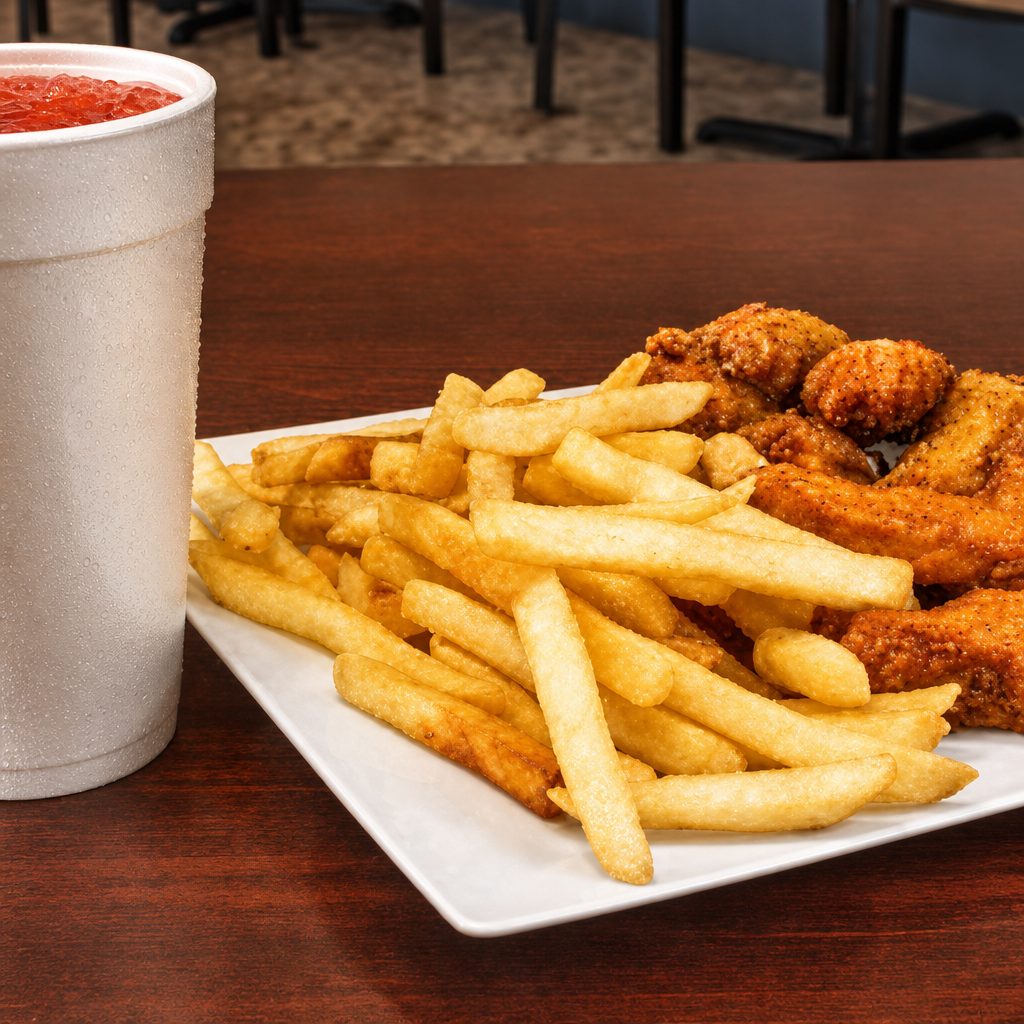 6 Pieces Wings Combo.